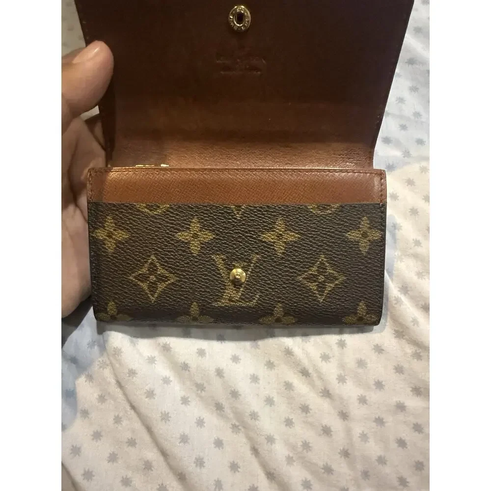 Louis Vuitton Monogram Porte-Monnaie Tresor Wallet